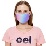 Pastel Rainbow, Color Cloth Face Mask (Adult)