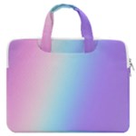 Pastel Rainbow, Color MacBook Pro 15  Double Pocket Laptop Bag 