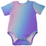 Pastel Rainbow, Color Baby Short Sleeve Bodysuit