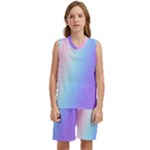 Pastel Rainbow, Color Kids  Basketball Mesh Set