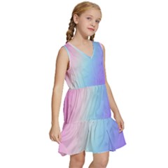 Kids  Sleeveless Tiered Mini Dress 