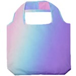 Pastel Rainbow, Color Foldable Grocery Recycle Bag