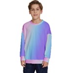 Pastel Rainbow, Color Kids  Crewneck Sweatshirt