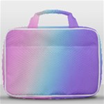 Pastel Rainbow, Color Travel Toiletry Bag With Hanging Hook