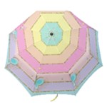 Pastel, Butterfly, Spring, Stripes, Folding Umbrellas