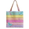 Zipper Grocery Tote Bag 