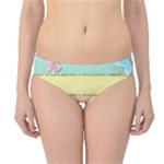 Pastel, Butterfly, Spring, Stripes, Hipster Bikini Bottoms