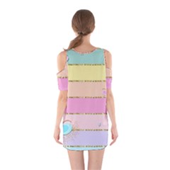 Shoulder Cutout One Piece Dress 