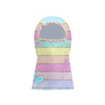 Pastel, Butterfly, Spring, Stripes, Balaclava Face Mask