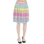 Pastel, Butterfly, Spring, Stripes, Pleated Skirt