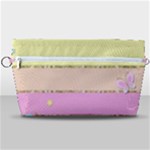 Pastel, Butterfly, Spring, Stripes, Handbag Organizer