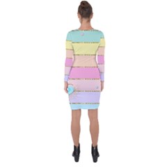 Asymmetric Cut-Out Shift Dress 