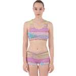 Pastel, Butterfly, Spring, Stripes, Work It Out Gym Set