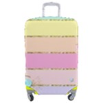 Pastel, Butterfly, Spring, Stripes, Luggage Cover (Medium)