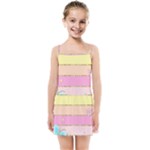 Pastel, Butterfly, Spring, Stripes, Kids  Summer Sun Dress