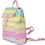 Pastel, Butterfly, Spring, Stripes, Buckle Everyday Backpack