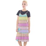 Pastel, Butterfly, Spring, Stripes, Camis Fishtail Dress