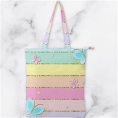 Double Zip Up Tote Bag 