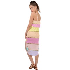 Waist Tie Cover Up Chiffon Dress 