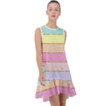 Pastel, Butterfly, Spring, Stripes, Frill Swing Dress