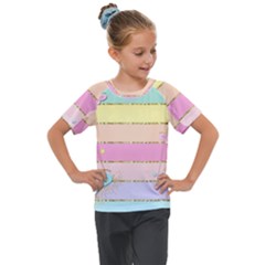 Kids  Mesh Piece T-Shirt 