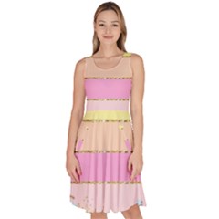 Knee Length Skater Dress With Pockets 