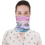 Pastel, Butterfly, Spring, Stripes, Face Covering Bandana (Adult)