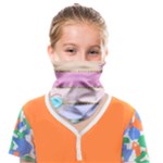 Pastel, Butterfly, Spring, Stripes, Face Covering Bandana (Kids)