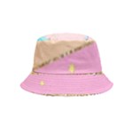 Pastel, Butterfly, Spring, Stripes, Bucket Hat (Kids)