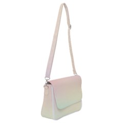 Shoulder Bag with Back Zipper 