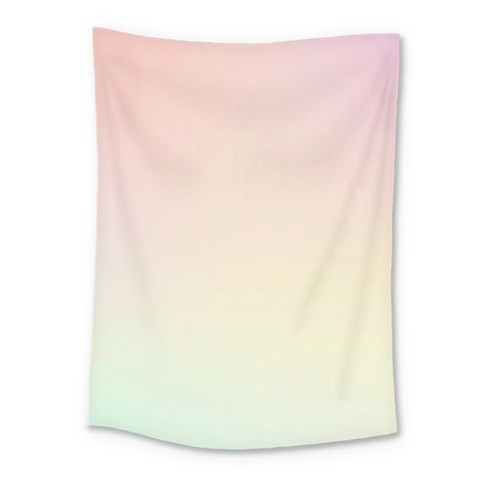 Rainbow Pastel, Purple, Gradient, Light, Led, Pink, Simple Medium Tapestry from ArtsNow.com