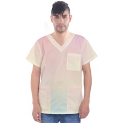 Men s V-Neck Scrub Top 