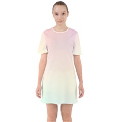 Sixties Short Sleeve Mini Dress 