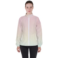 Women s High Neck Windbreaker 