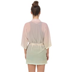 Half Sleeve Chiffon Kimono 