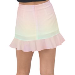 Fishtail Mini Chiffon Skirt 