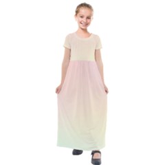 Kids  Short Sleeve Maxi Dress 