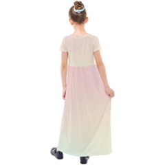 Kids  Short Sleeve Maxi Dress 