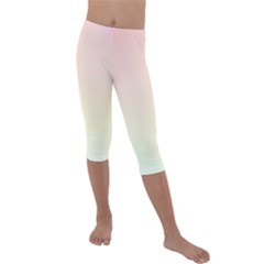 Kids  Lightweight Velour Capri Leggings  