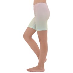 Kids  Lightweight Velour Capri Yoga Leggings 