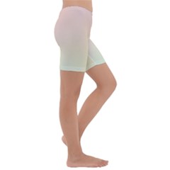 Kids  Lightweight Velour Capri Yoga Leggings 