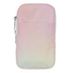 Rainbow Pastel, Purple, Gradient, Light, Led, Pink, Simple Waist Pouch (Small) from ArtsNow.com