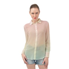 Long Sleeve Chiffon Shirt 