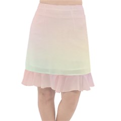 Fishtail Chiffon Skirt 