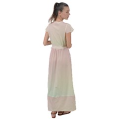 Flutter Sleeve Maxi Dress 