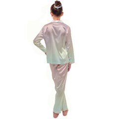 Kids  Satin Long Sleeve Pajamas Set 