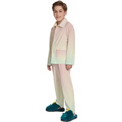 Kids  Long Sleeve Velvet Pajamas Set 