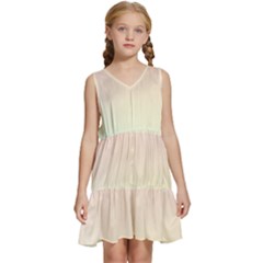 Kids  Sleeveless Tiered Mini Dress 