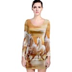 Seven Horses, Sun Long Sleeve Bodycon Dress