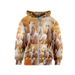 Seven Horses, Sun Kids  Zipper Hoodie